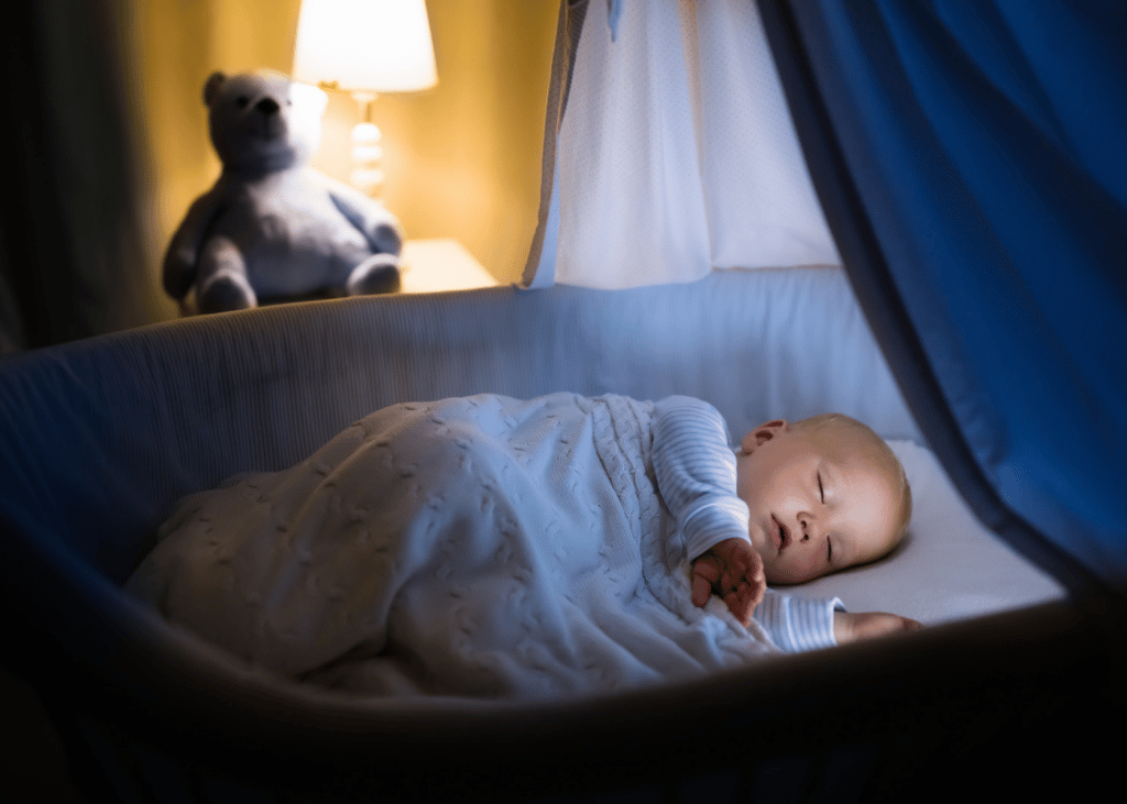 sommeil bébé 1 mois : bébé fait ses nuits
